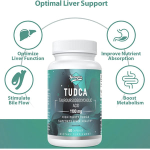 Genogna TUDCA 1100mg Liver Support liver support SUPPS247 