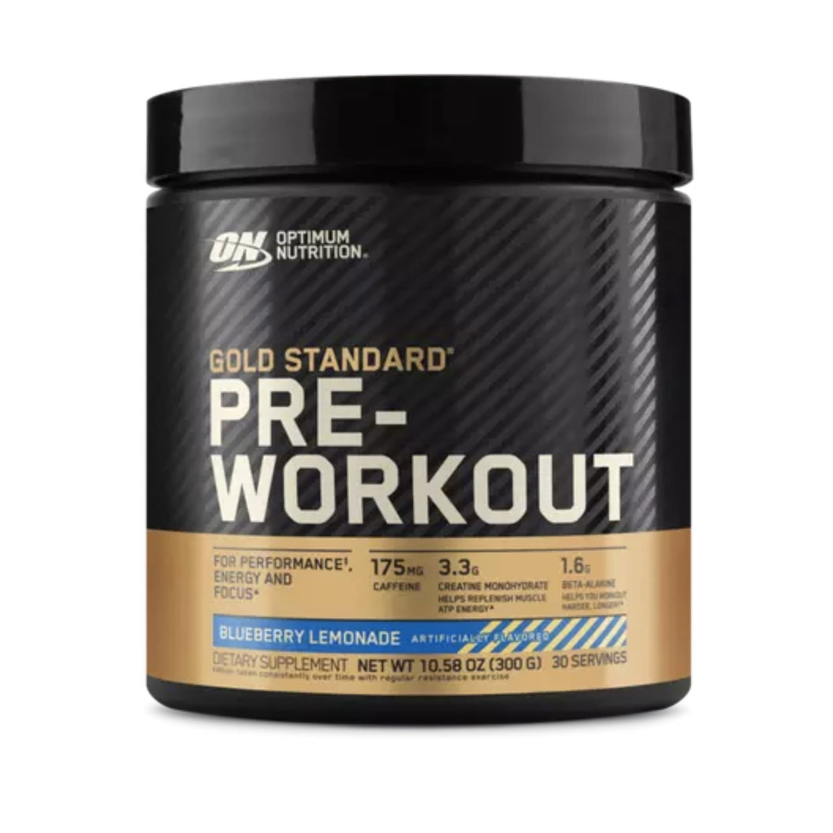 Gold Standard Pre Workout by Optimum Nutrition Pre-Workout OPTIMUM NUTRITION 30 Serves Blueberry Lemonade 