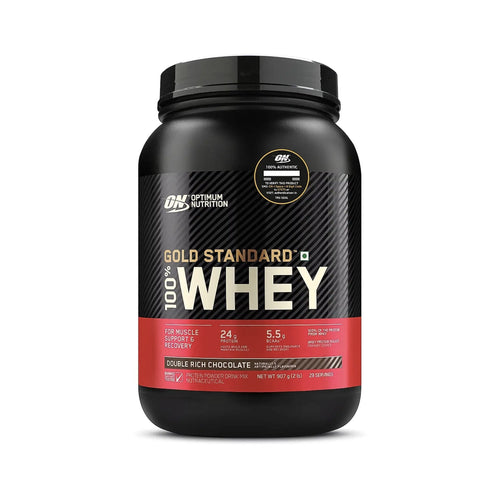 Gold Standard 100% Whey by Optimum Nutrition 2 Lbs PROTEIN OPTIMUM NUTRITION 2 Lbs Double Rich Chocolate 