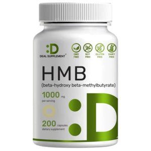 HMB 1000mg For Lean Muscle Mass Multivitamins & Minerals SUPPS247 
