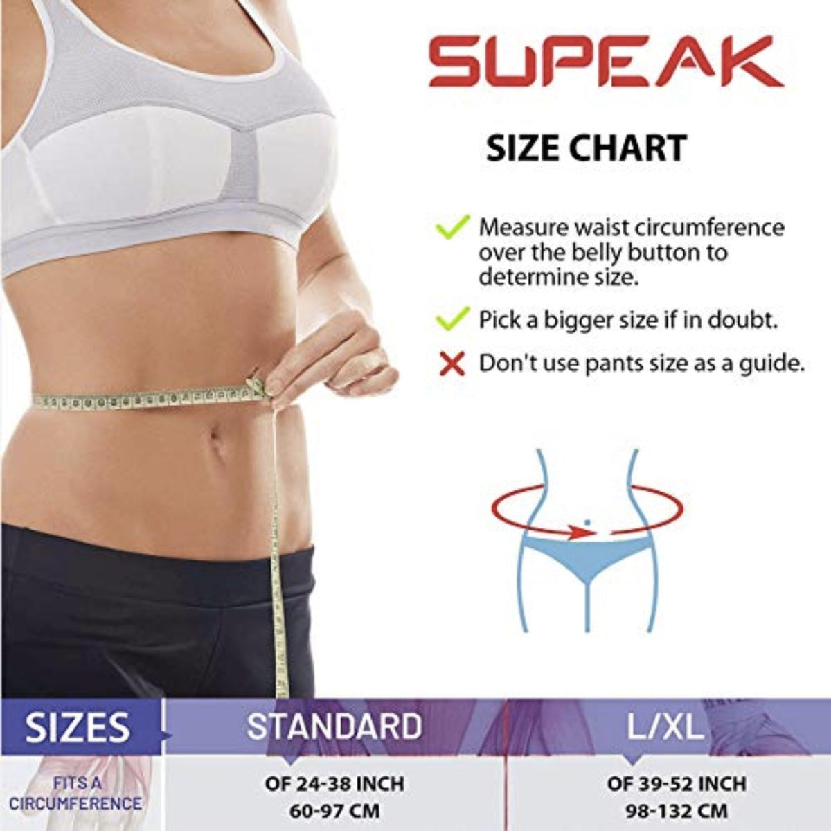 Hernia Belt for Women and Men hernia aid SUPPS247  - Image 3