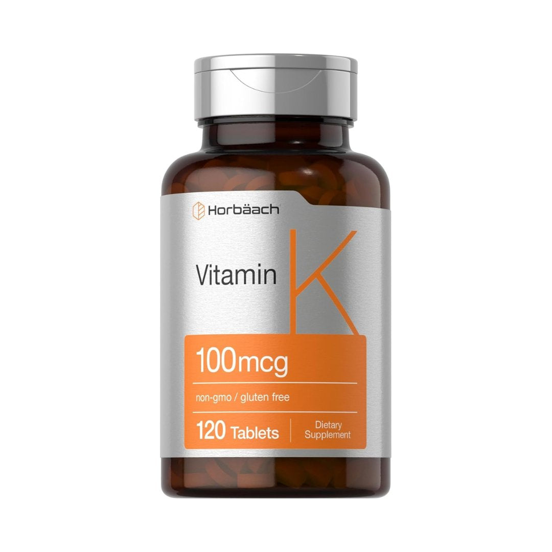 Horbäach Vitamin K Supplement | 100mcg | 120 Tablets Horbaach 
