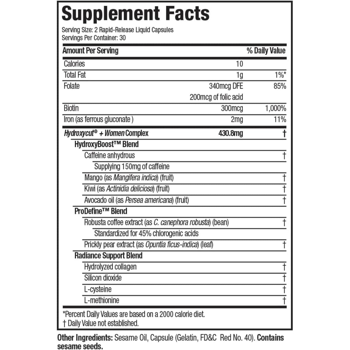 Hydroxycut Women 60 Counts weight loss SUPPS247  - Image 2