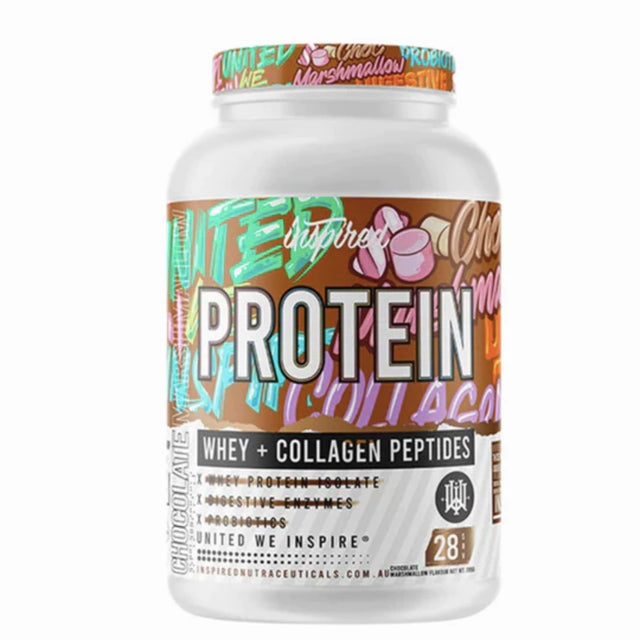 INSPIRED PROTEIN + COLLAGEN PEPTIDES PROTEIN SUPPS247 