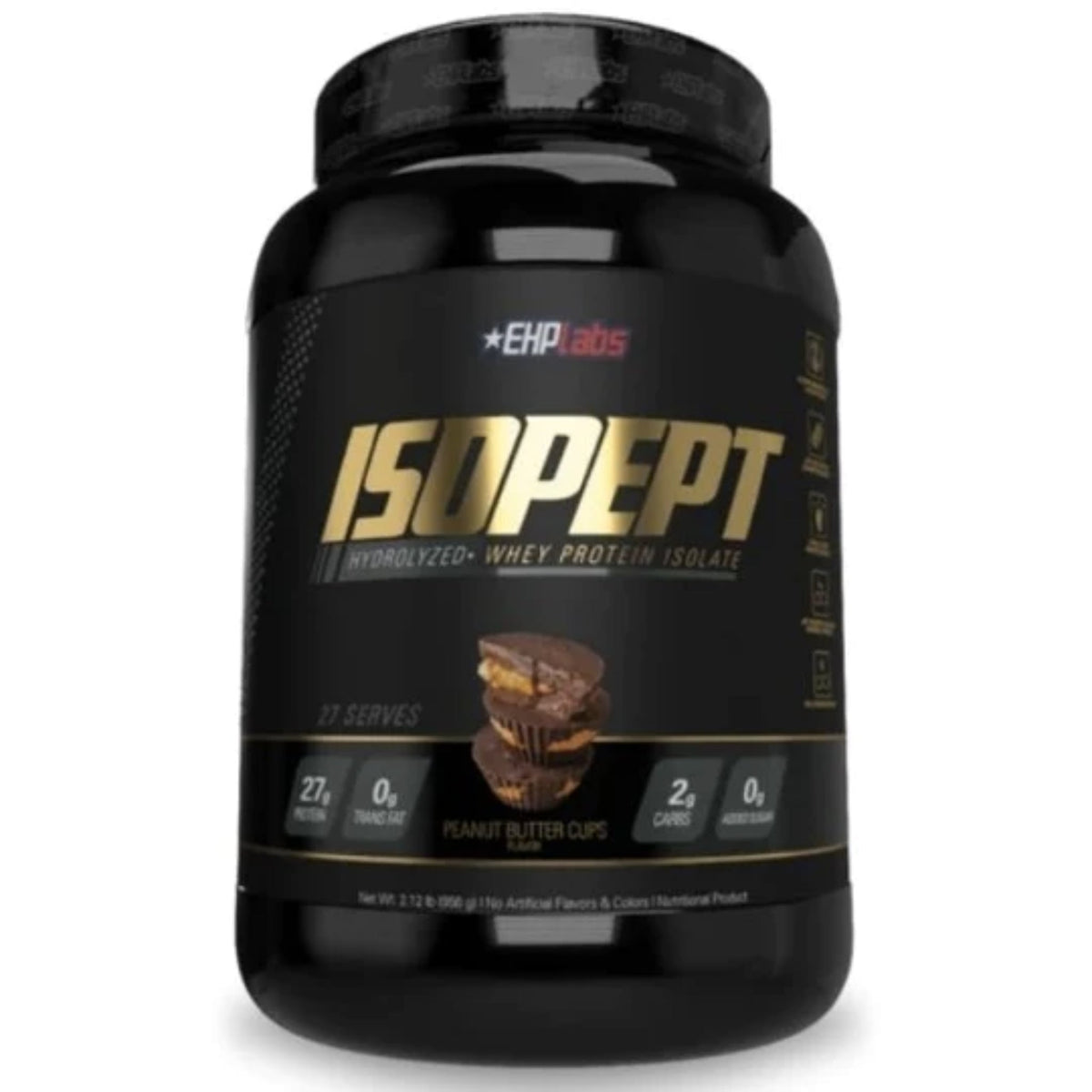 ISOPEPT HYDROLYZED WHEY PROTEIN by EHP PROTEIN SUPPS247 2lb Peanut Butter cups  - Image 2