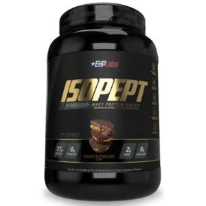 ISOPEPT HYDROLYZED WHEY PROTEIN by EHP PROTEIN SUPPS247 2lb Peanut Butter cups 