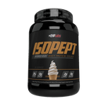 EHP Labs IsoPept Hydrolyzed Whey Protein Isolate 2 lb 2lb vanilla ice cream