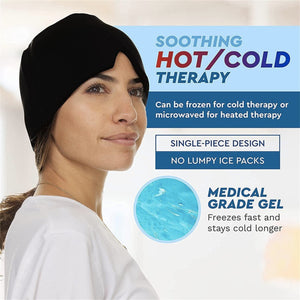 Iodoo Hot and Cold Therapy Migraine Relief Soft Gel Hat Pain relief SUPPS247 