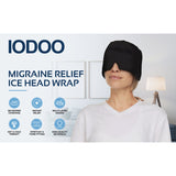 Iodoo Hot and Cold Therapy Migraine Relief Soft Gel Hat Pain relief SUPPS247 