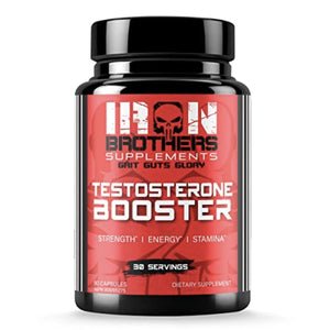Iron Brothers Testosterone Booster Testosterone Boosters SUPPS247 