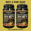 ISO Fusion Twin Pack Whey Protein Isolate by Beast Labs