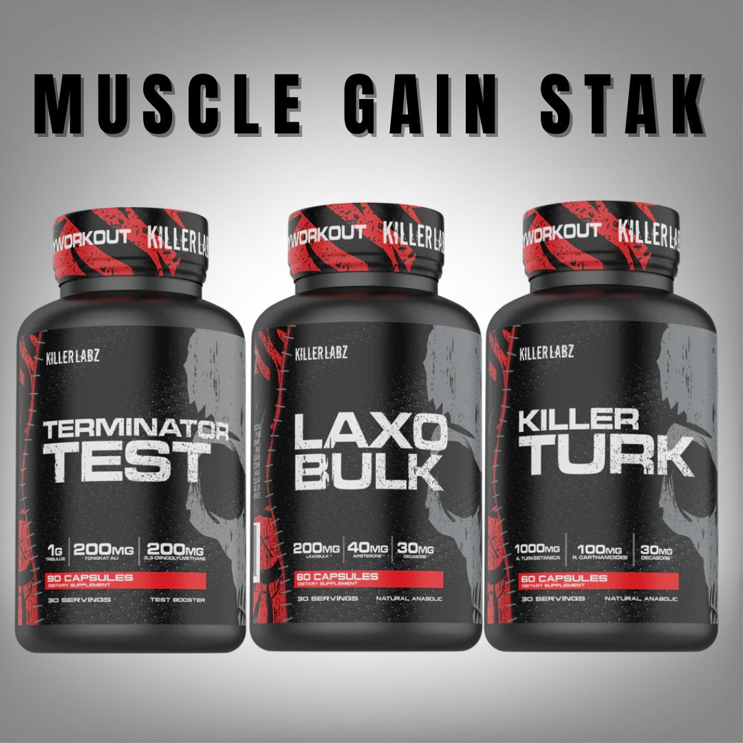 Killer Labz Muscle Gain Stack – Turk, Laxobulk & Terminator Test unknown  - Image 1