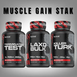 Killer Labz Muscle Gain Stack – Turk, Laxobulk & Terminator Test