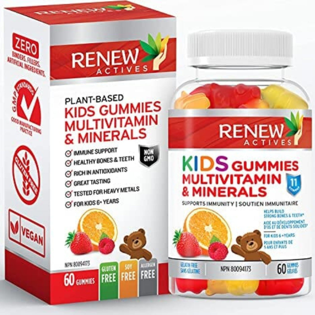 Kids Multivitamin & Minerals Gummies by Renew Actives Multivitamins & Minerals Renew Actives 