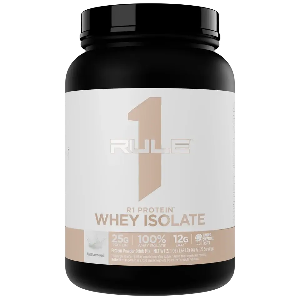 Rule 1 R1 Protein WPI 2LB Naturally Flavoured Unflavoured - Image 21