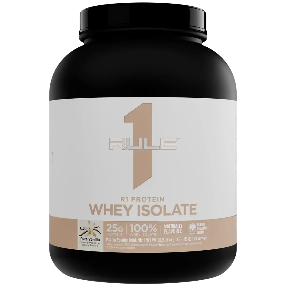 Rule 1 R1 Protein WPI Naturally Flavoured Pure Vanilla - Image 6