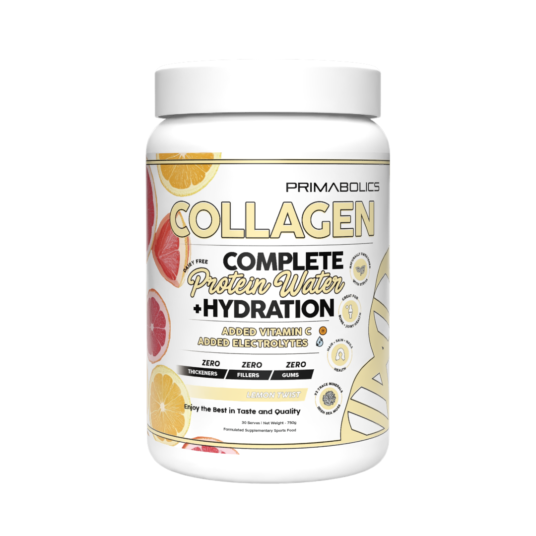 Collagen Complete Protein Water and Hydration by Primabolics Lemon twist 30 serves - Image 15