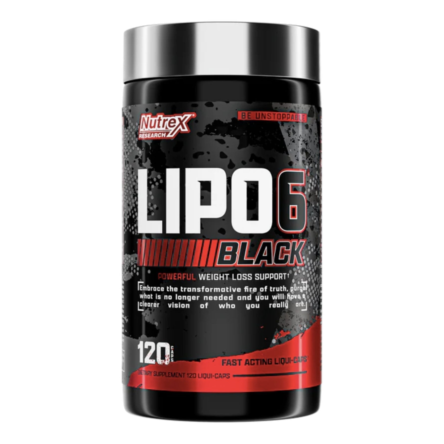 Lipo 6 Black by Nutrex Research weight loss Nutrex Research 120 Counts 