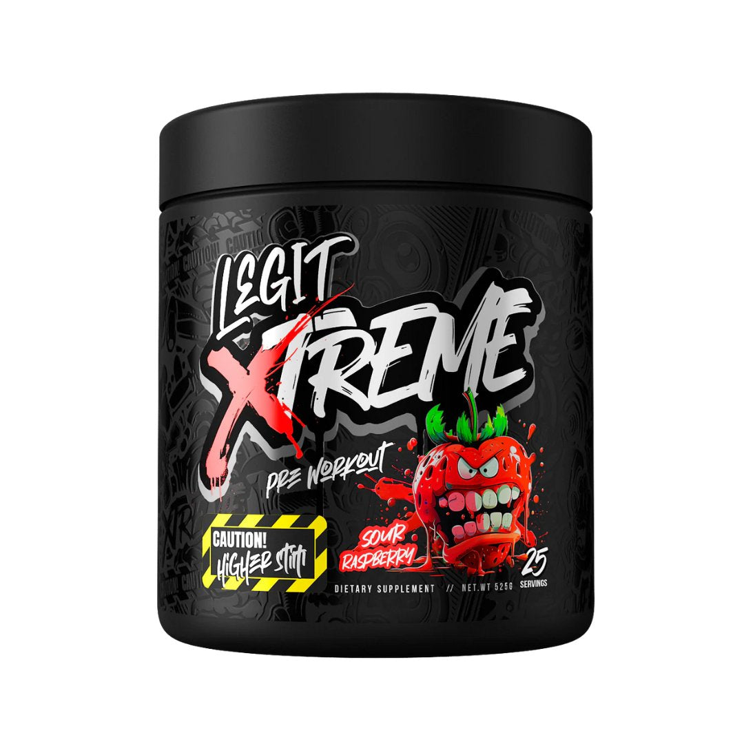 Legit Xtreme Preworkout Legit Sour Raspberry  - Image 3