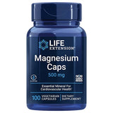 Life Extension Magnesium Vegetarian Capsules, 500 mg, 100 Count