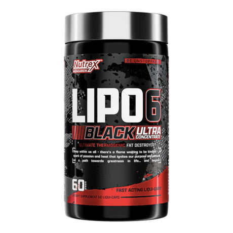 Lipo 6 Black Ultra Concentrate by Nutrex Research weight loss NUTREX 60 Counts 