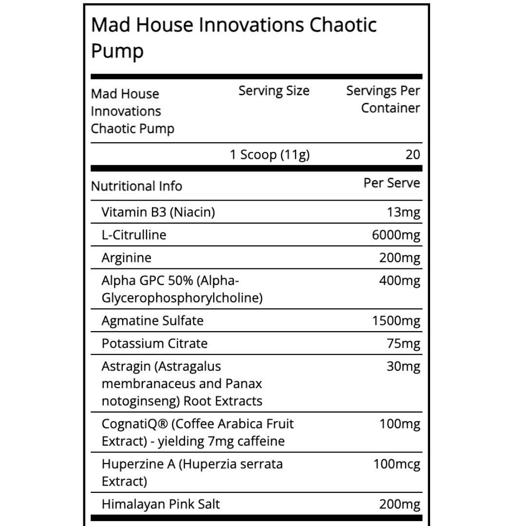 Chaotic Pump 20serve by Mad House Innovations unknown 