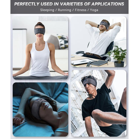 MUSICOZY Wireless 3-in-1 Headband Sleeping Aids SUPPS247 