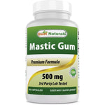 Mastic Gum 500mg by Best Naturals digestive support Best Naturals 60 Counts 