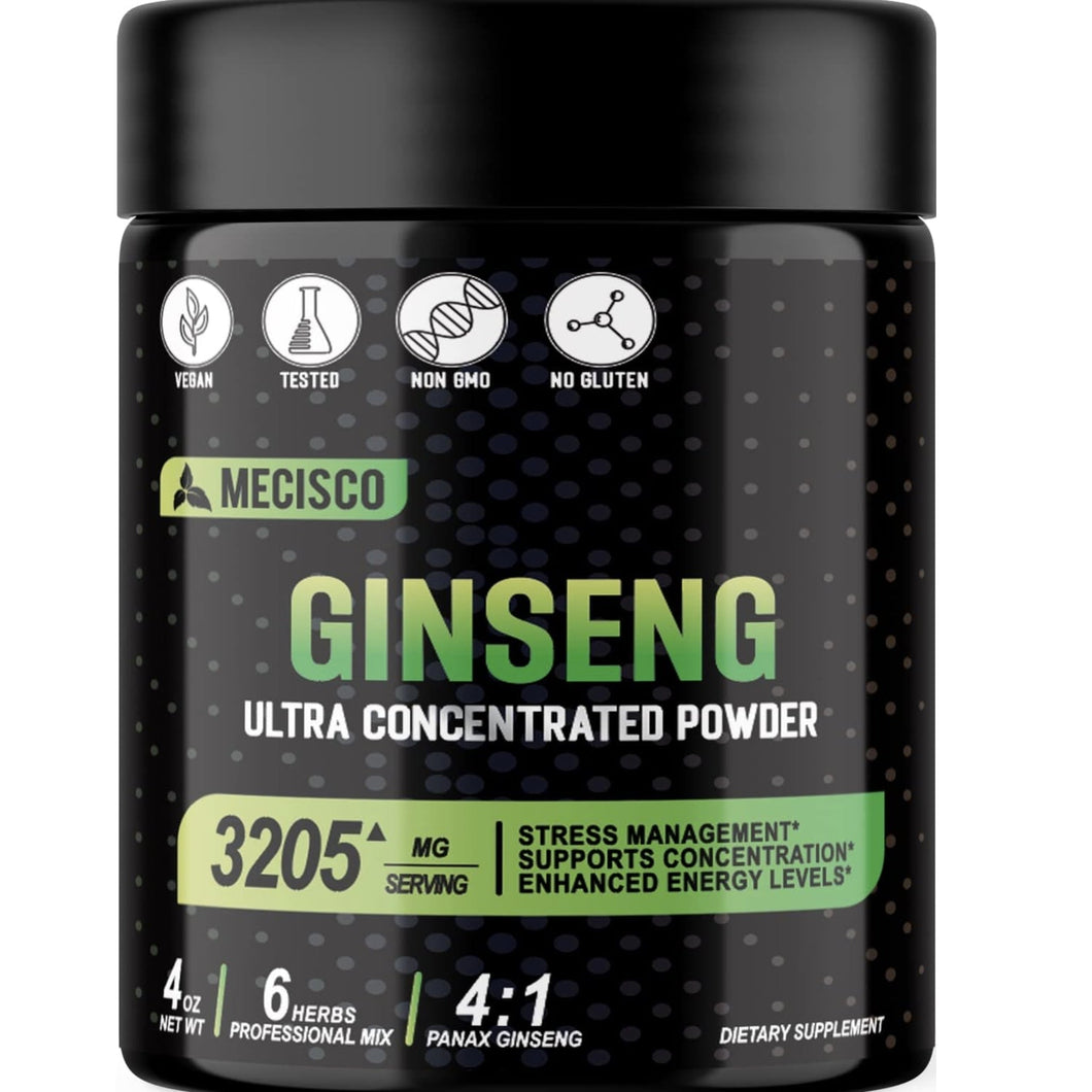 Mecisco Gluten Free 6in1 Ginseng 3205 Mg Ginseng SUPPS247 