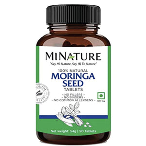Minature 100% Natural Moringa Seed 1000 mg Multivitamins & Minerals SUPPS247 