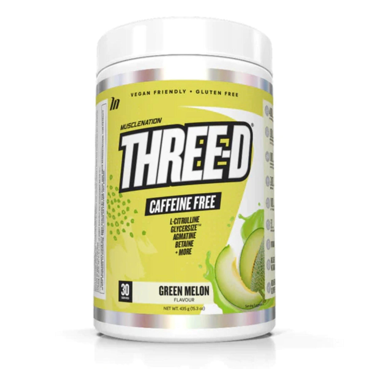 MuscleNation THREE-D Caffein Free Pre-Workout Pre-Workout SUPPS247 LEMONADE CRUSH  - Image 1
