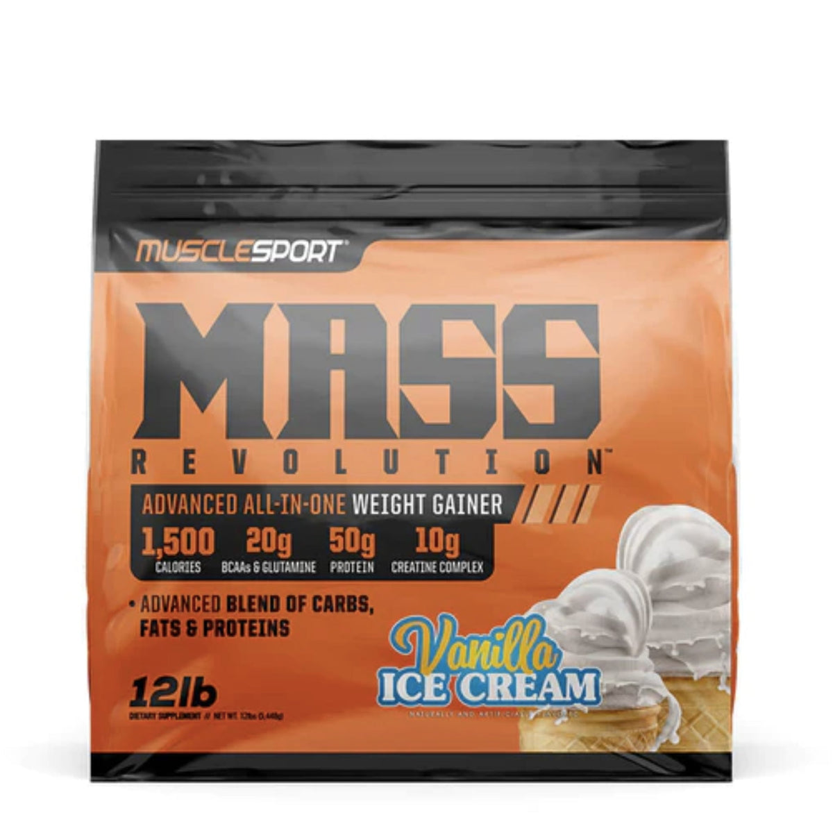 Muscle Sport Mass Revolution Gainer GAINER SUPPS247  - Image 1