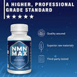 NMN MAX 500mg Anti-Aging + NAD Anti-aging SUPPS247 60 count 