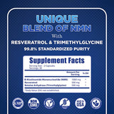 NMN with Resveratrol 2000 mg General SUPPS247 