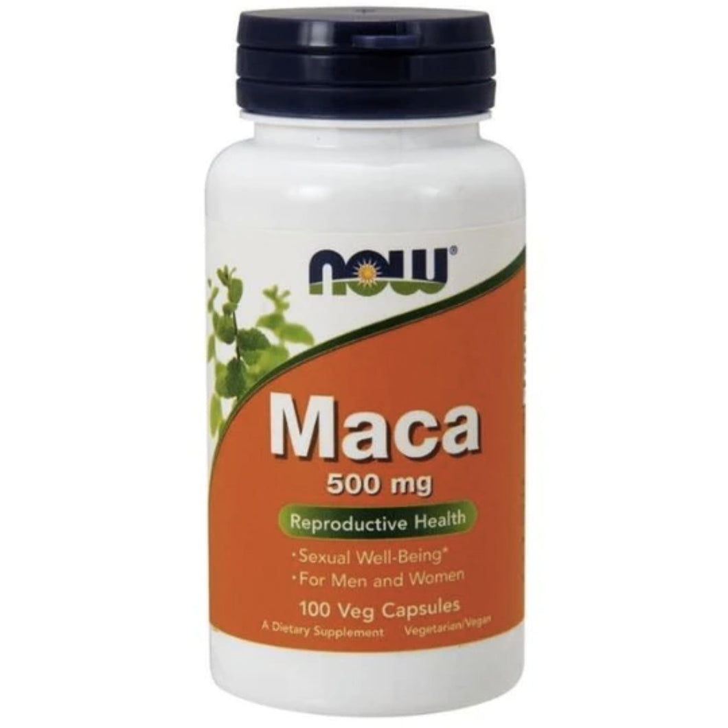 NOW MACA 500 mg Reproductive Health 100 CT GENERAL HEALTH SUPPS247 
