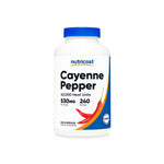 Nutricost Cayenne Pepper 530mg | 40,000 Heat Units - 240 Capsules