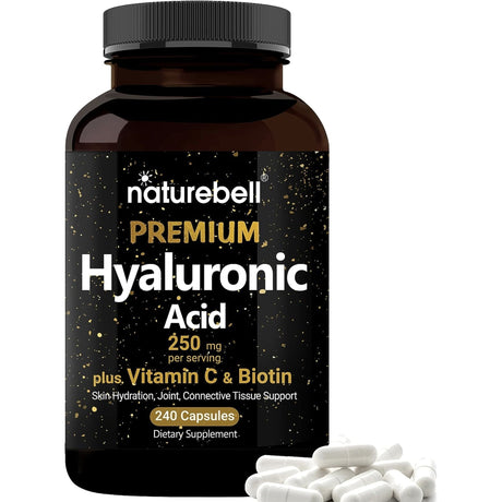 NatureBell Hyaluronic Acid 250mg Vitamins & Supplements SUPPS247 