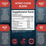 Nitric Oxide Blast with L-Arginine L-Arginine SUPPS247 