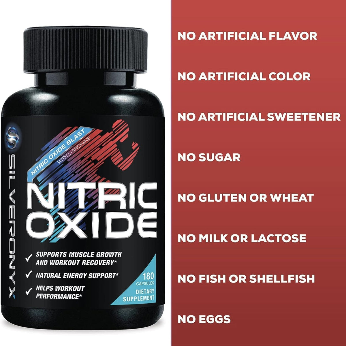 Nitric Oxide Blast with L-Arginine L-Arginine SUPPS247  - Image 4