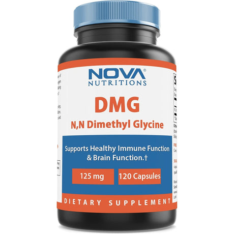 Nova Nutritions DMG 125 mg 120 Counts immune booster SUPPS247 