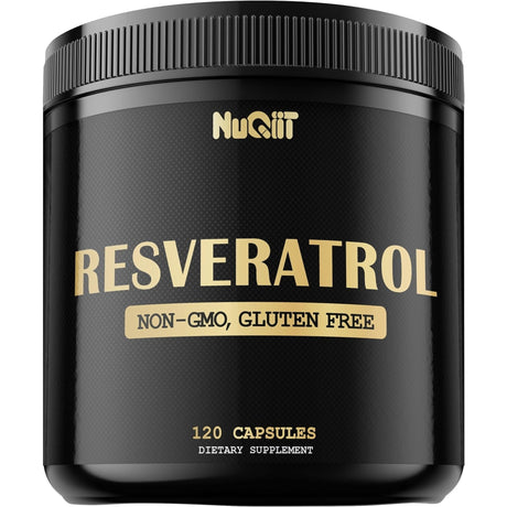 Nuqitt Resveratrol 1000mg 120 Counts GENERAL HEALTH SUPPS247 