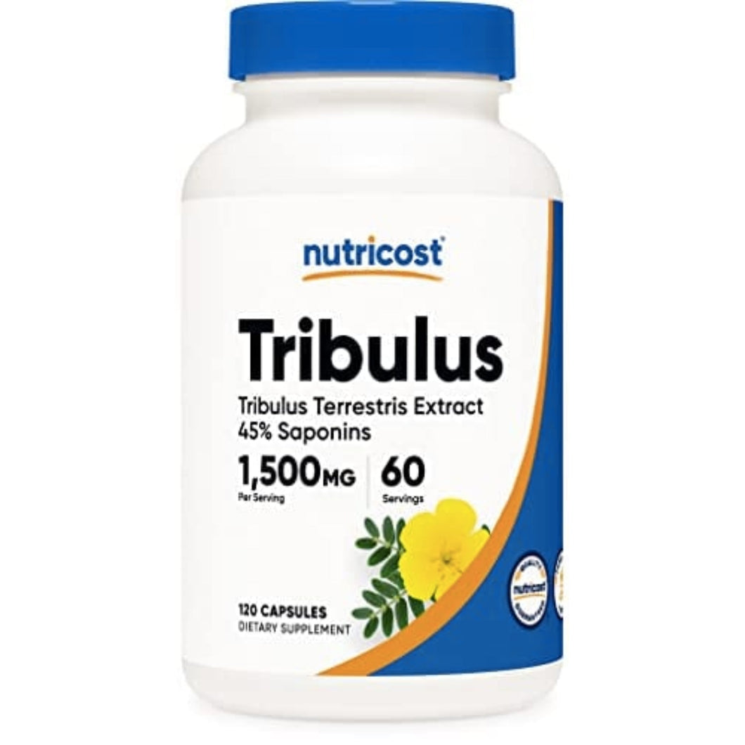 Nutricost Tribulus Terrestris Extract 1500 MG Test booster , Libido Booster SUPPS247 