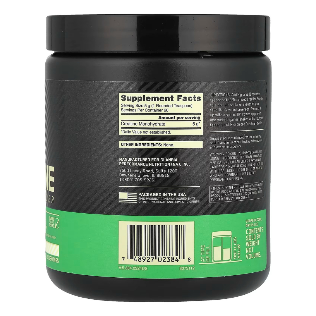 Micronized Creatine Powder by Optimum Nutrition - Image 2