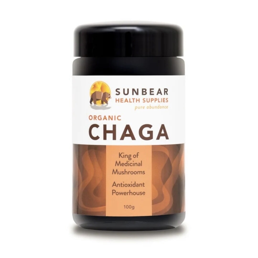 Organic Chaga by Sunbear Health Supplies Blended Vitamin & Mineral Supplements Sunbear Health Supplies 100 g 