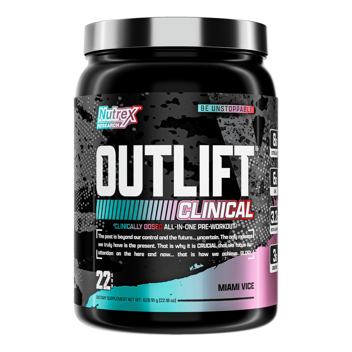 Nutrex Research Outlift Clinical – 22 Servings Miami Vice