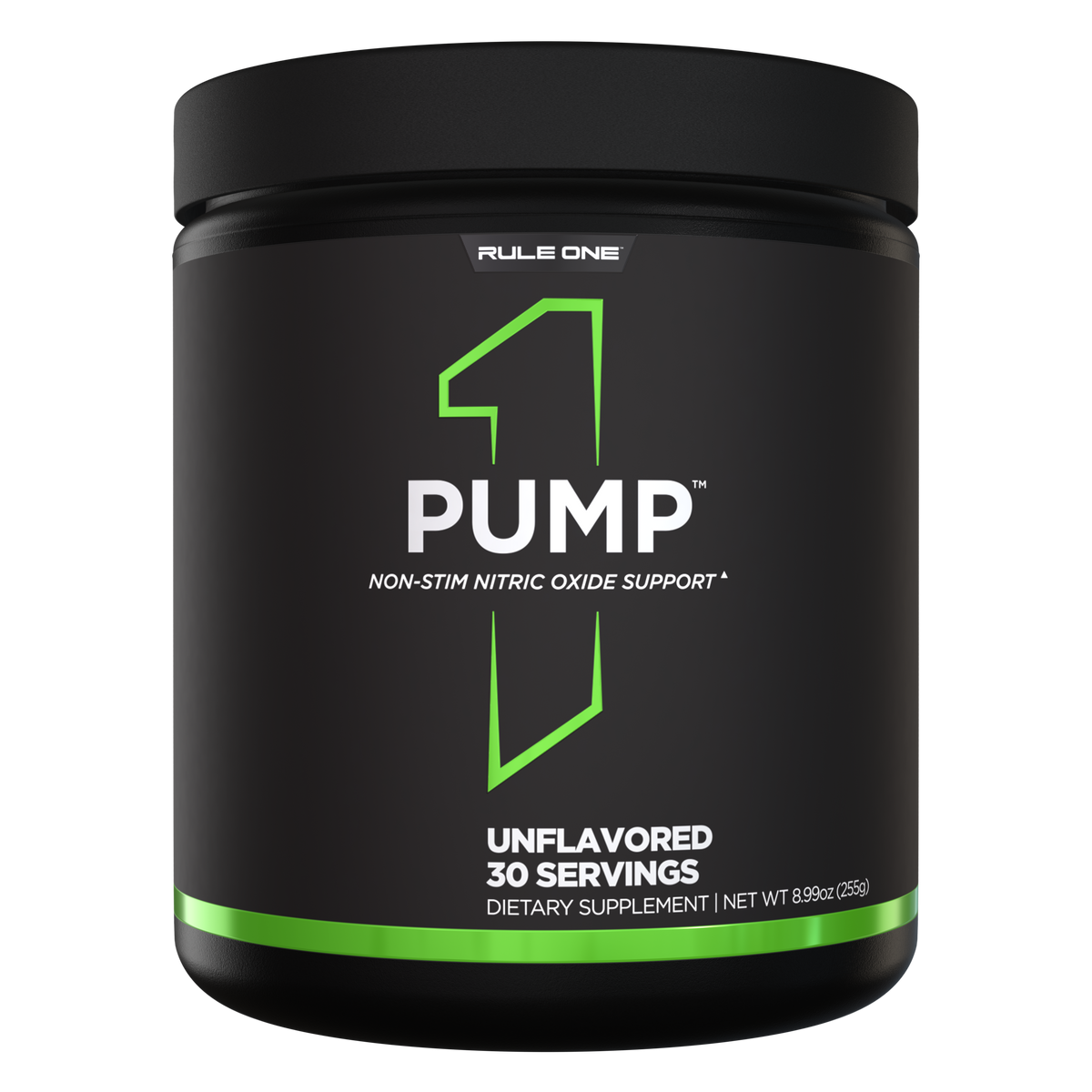 Rule One R1 Pump Non-Stim Pre-Workout – 30 Servings unflavoured 30 serves