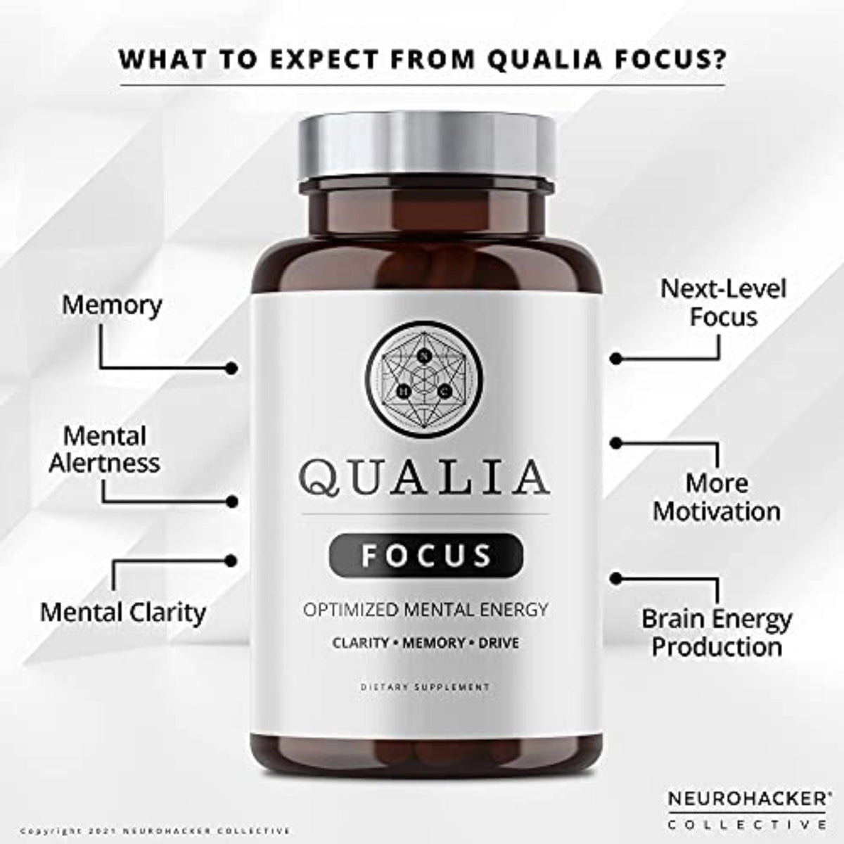 Qualia FOCUS for Memory And Motivation FOCUS & ENERGY SUPPS247  - Image 3