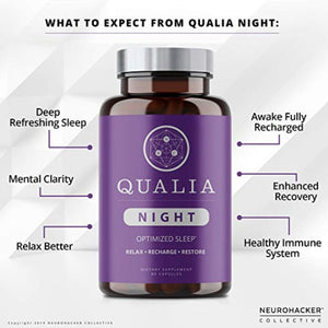 Qualia Night by Neurohacker Sleeping Aids SUPPS247 
