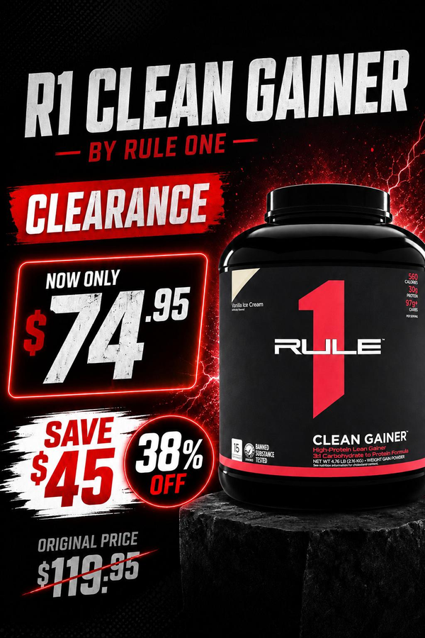 R1 Clean Gainer by Rule One | Clearance