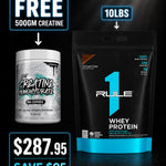 R1 Whey Protein Blend 10lbs + FREE Legit Creatine